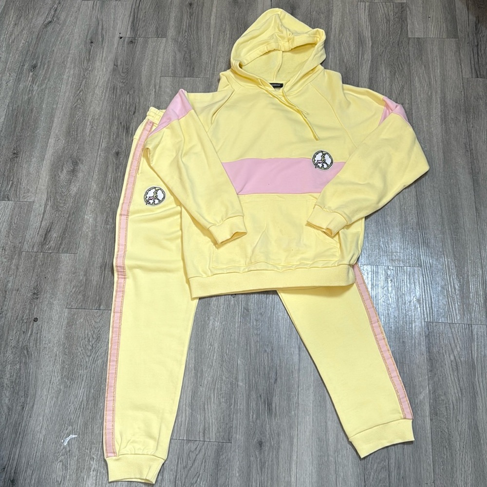 Pink Dolphin sweatsuit size medium
